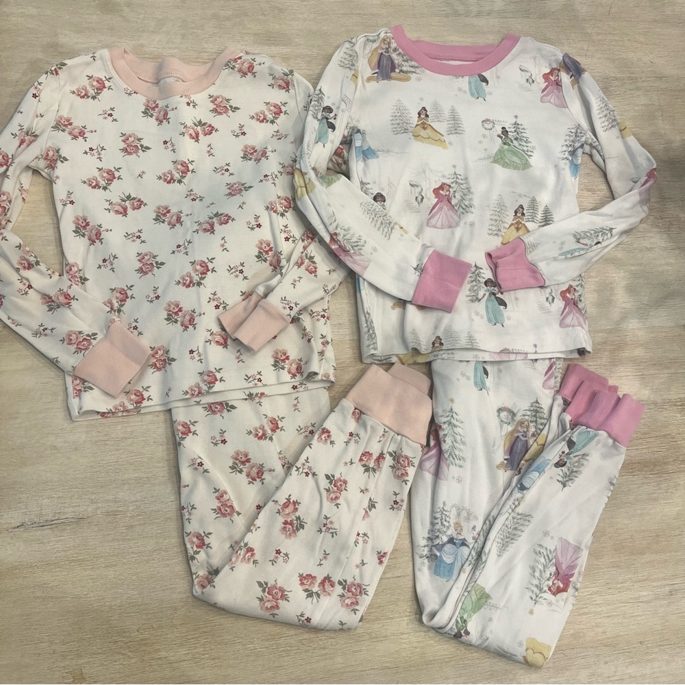 Girls Pottery Barn Pajama set size 8